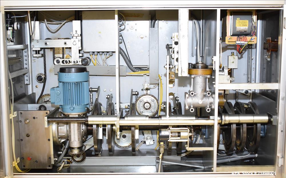 Used Bergami Horizontal Intermittent Motion Cartoner, Model AS 120