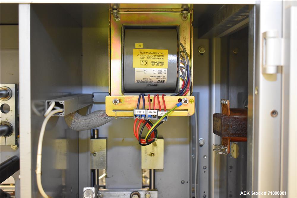 Used Bergami Horizontal Intermittent Motion Cartoner, Model AS 120