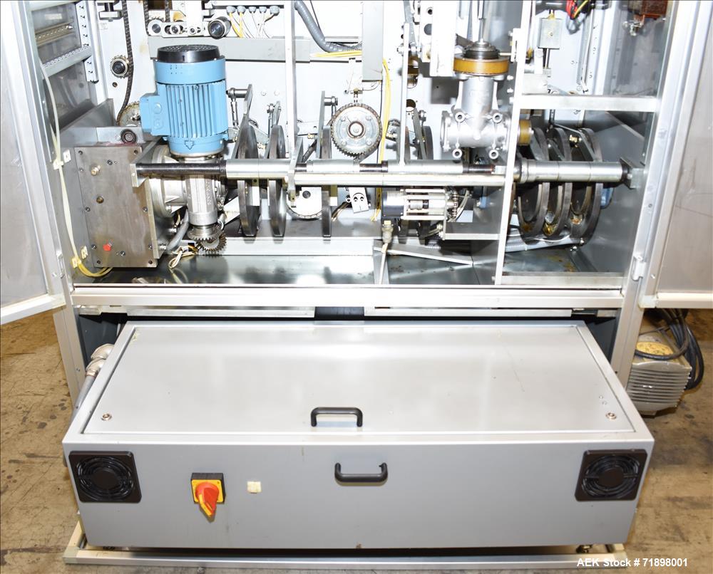 Used Bergami Horizontal Intermittent Motion Cartoner, Model AS 120