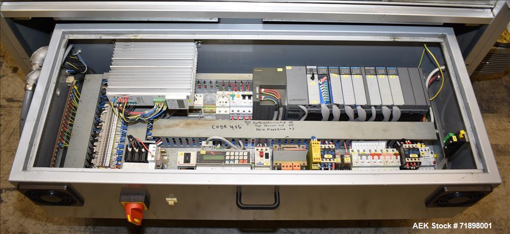 Used Bergami Horizontal Intermittent Motion Cartoner, Model AS 120