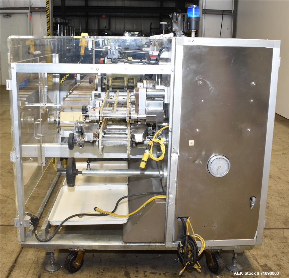 Used Bergami Horizontal Intermittent Motion Cartoner, Model AS 120