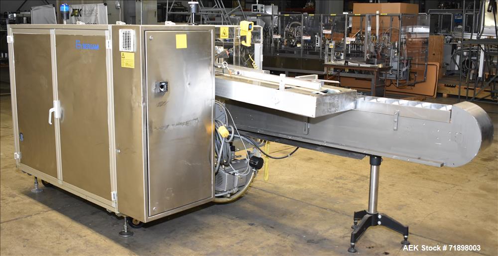 Used Bergami Horizontal Intermittent Motion Cartoner, Model AS 120