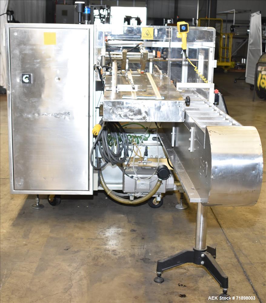 Used- Bergami Horizontal Intermittent Motion Cartoner, Model AS 120