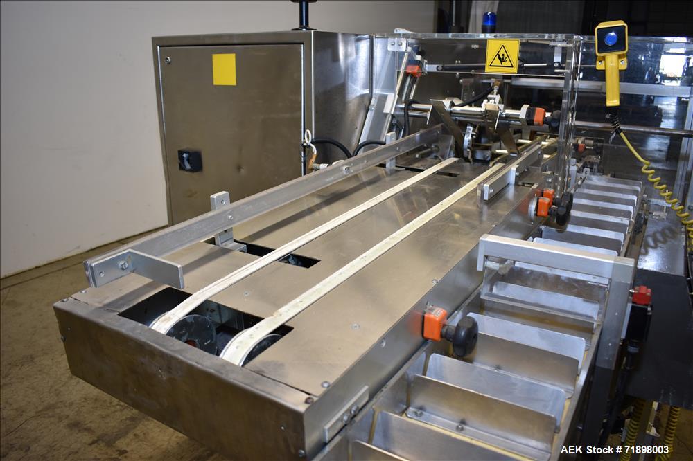 Used Bergami Horizontal Intermittent Motion Cartoner, Model AS 120