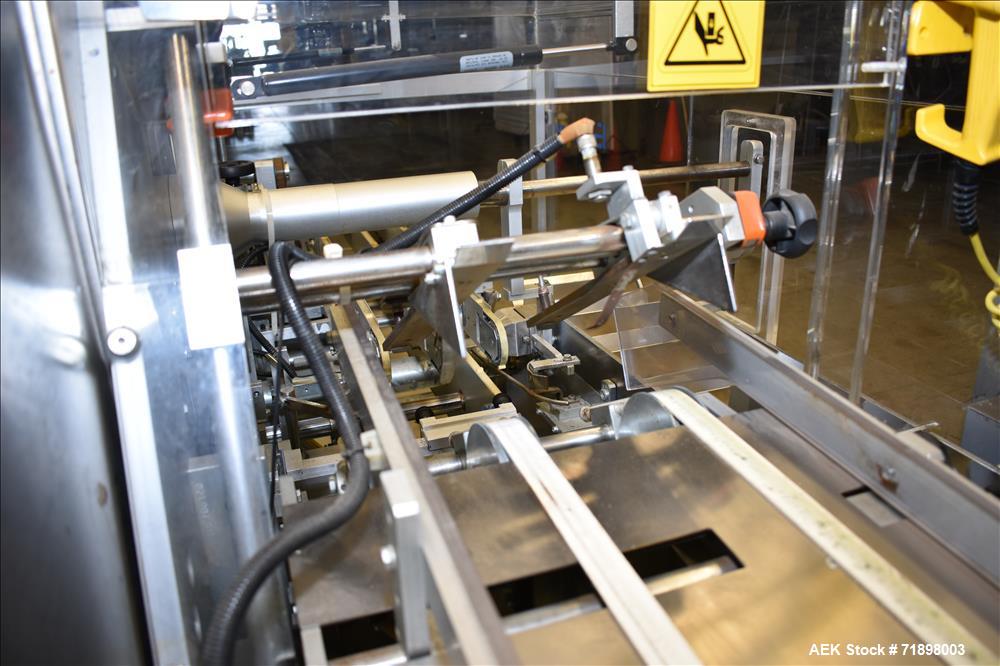 Used Bergami Horizontal Intermittent Motion Cartoner, Model AS 120