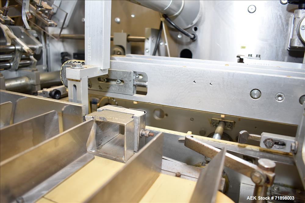 Used Bergami Horizontal Intermittent Motion Cartoner, Model AS 120
