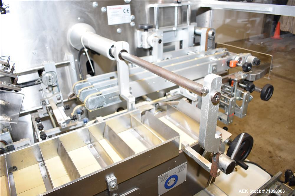 Used Bergami Horizontal Intermittent Motion Cartoner, Model AS 120