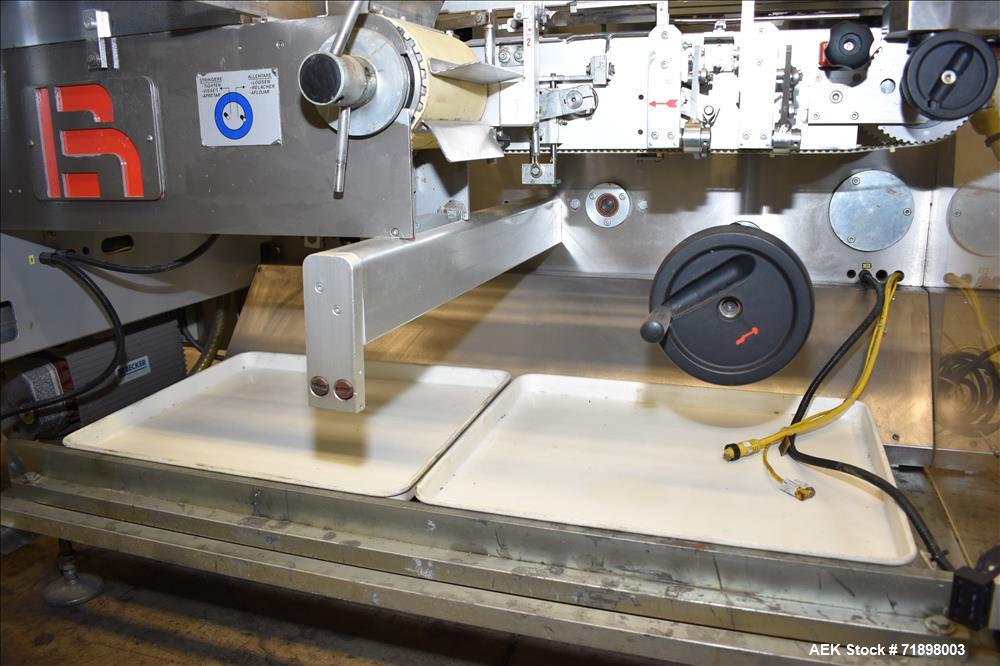 Used Bergami Horizontal Intermittent Motion Cartoner, Model AS 120