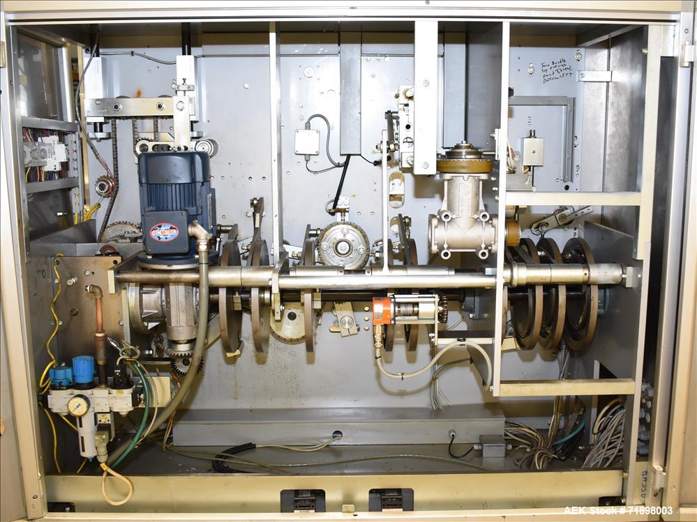Used Bergami Horizontal Intermittent Motion Cartoner, Model AS 120