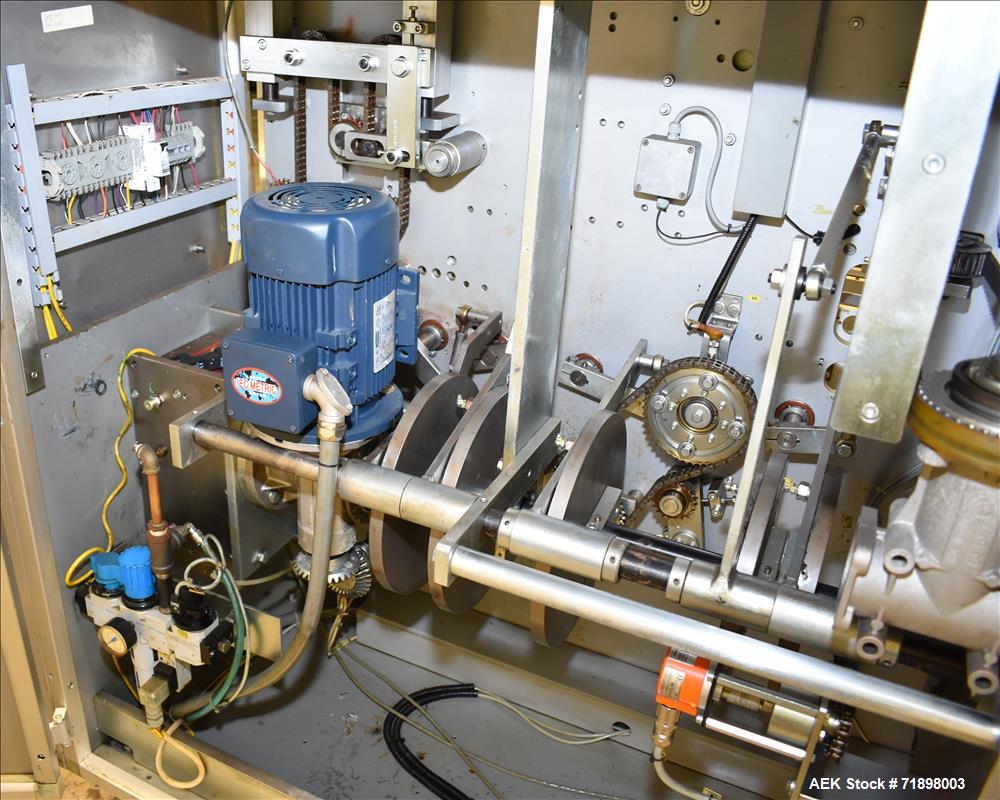 Used Bergami Horizontal Intermittent Motion Cartoner, Model AS 120