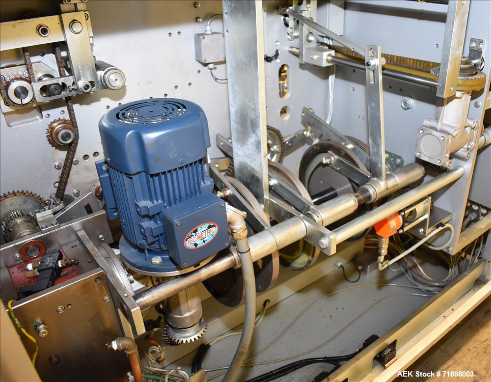 Used Bergami Horizontal Intermittent Motion Cartoner, Model AS 120