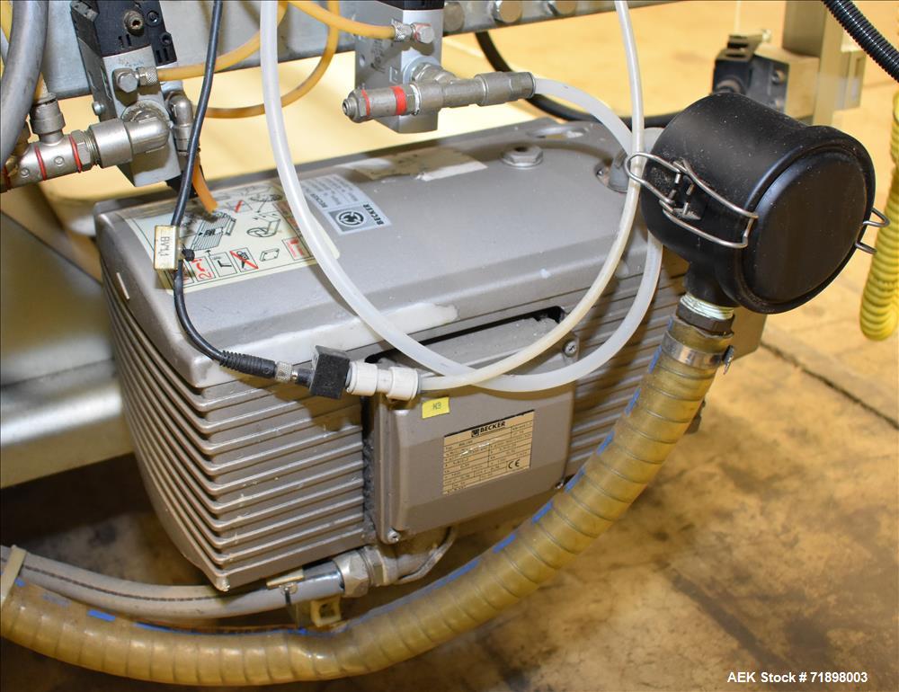 Used Bergami Horizontal Intermittent Motion Cartoner, Model AS 120