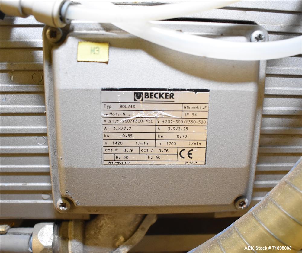 Used Bergami Horizontal Intermittent Motion Cartoner, Model AS 120