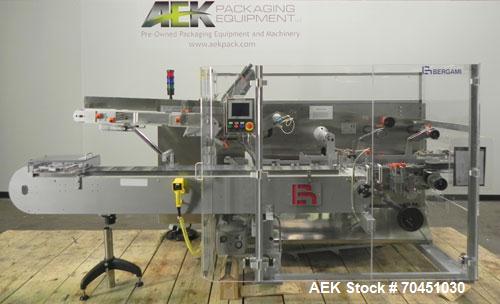 Used Bergami Model AST150R Automatic Horizontal Tuck Cartoner