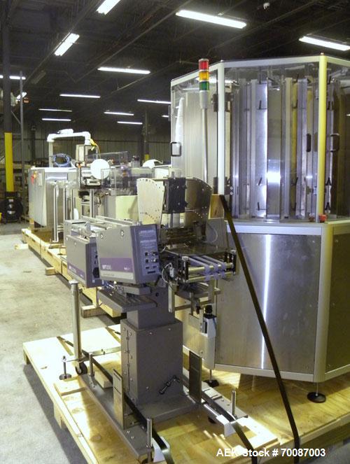 Used Bosch CUT120 Automatic Intermittent Motion Horizontal Tuck Cartoner