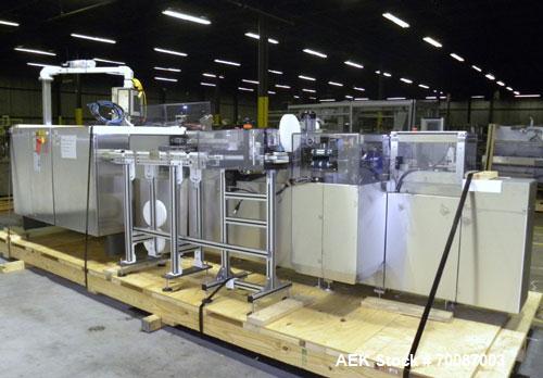 Used Bosch CUT120 Automatic Intermittent Motion Horizontal Tuck Cartoner