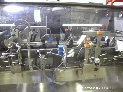 Used- Bosch CUT120 Automatic Intermittent Motion Horizontal Tuck Cartoner