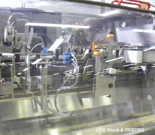 Used Bosch CUT120 Automatic Intermittent Motion Horizontal Tuck Cartoner
