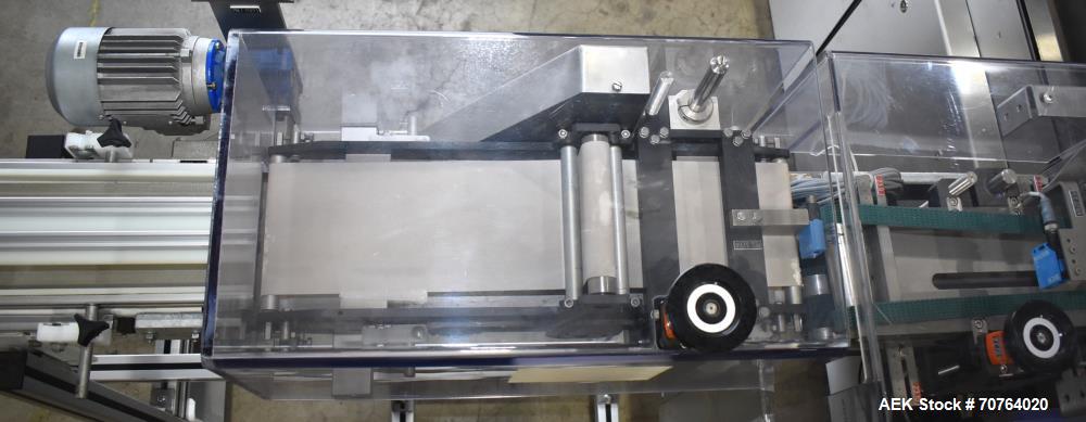 Used- Bosch CUT120 Horizontal Cartoner with Pouch/Tray Transfer