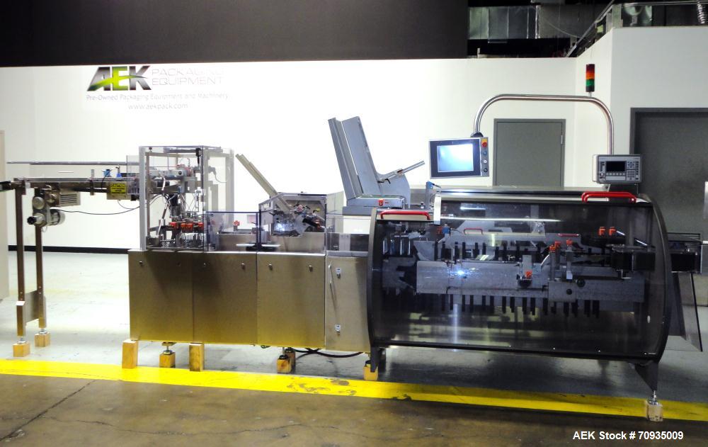 Used- Bosch CUT120 Automatic Horizontal Tuck Automatic Blister Cartoner.