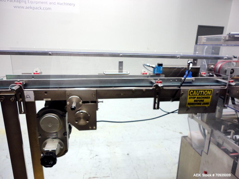 Used Bosch CUT120 Automatic Horizontal Tuck Automatic Blister Cartoner.