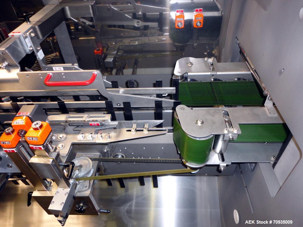 Used Bosch CUT120 Automatic Horizontal Tuck Automatic Blister Cartoner.