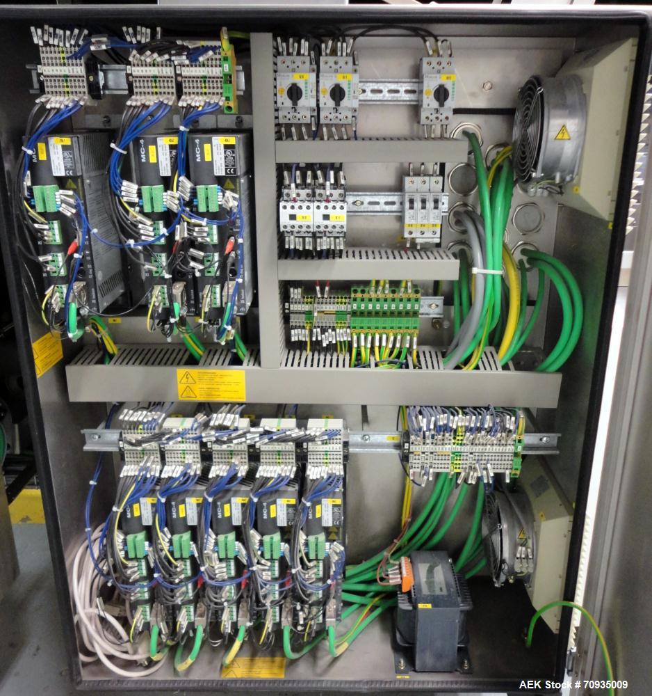 Used Bosch CUT120 Automatic Horizontal Tuck Automatic Blister Cartoner.