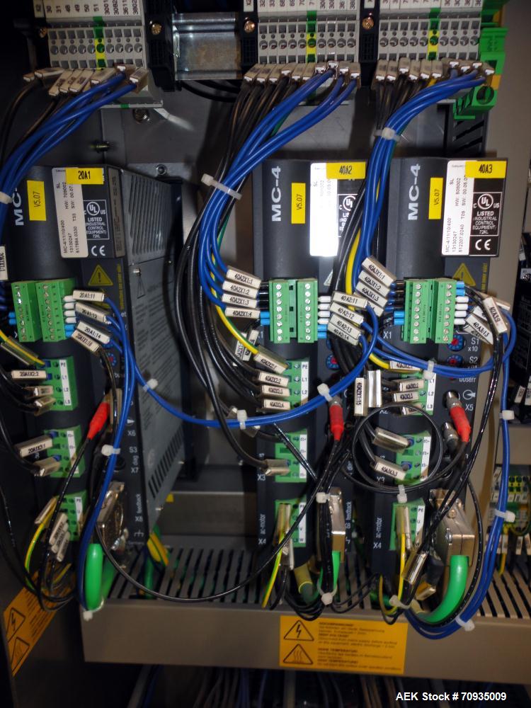 Used Bosch CUT120 Automatic Horizontal Tuck Automatic Blister Cartoner.