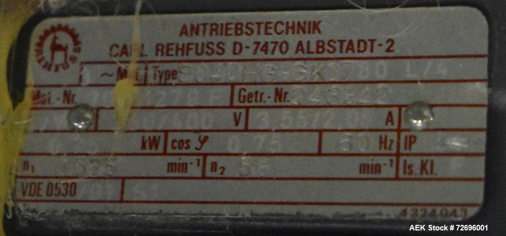 Used - Bradman-Lake SL 60 Automatic End Load Cartoner, 27-54 CPM