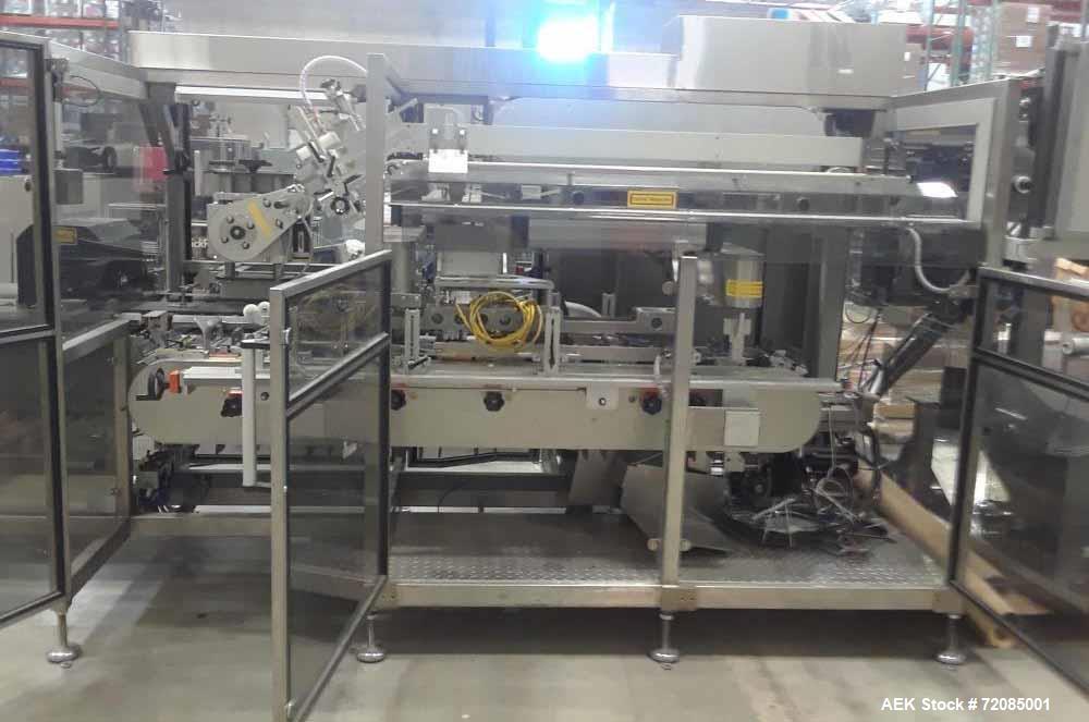 Used Z Automation Automatic Intermittent Motion Horizontal Cartoner