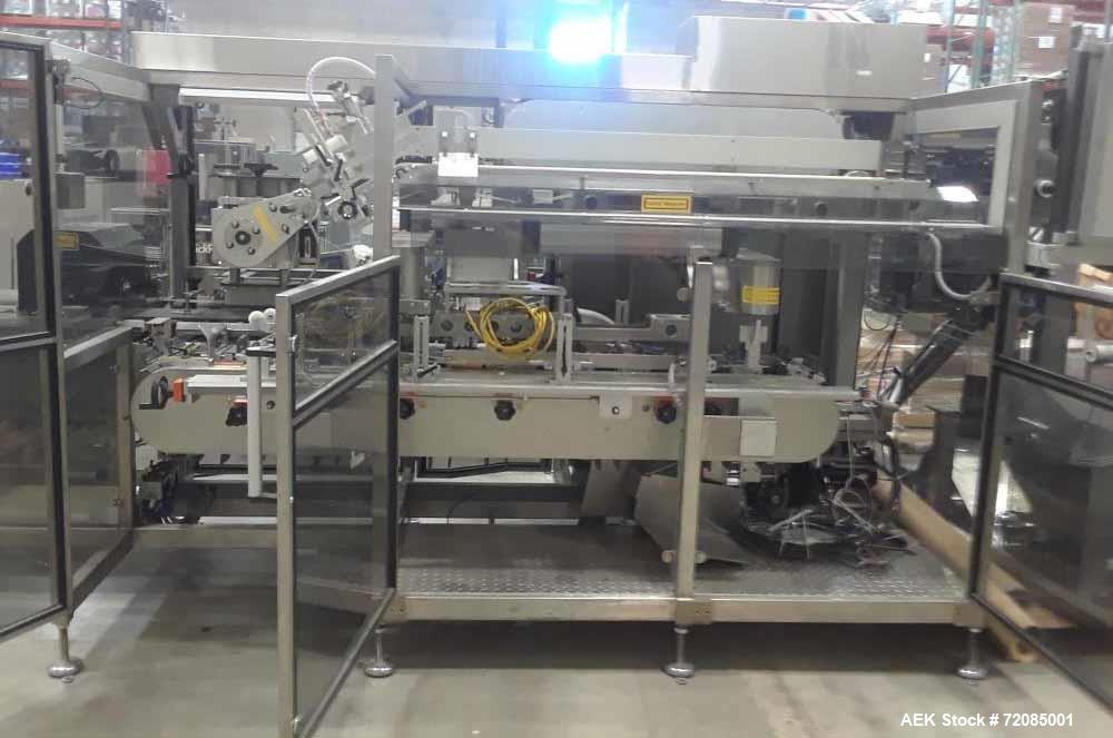 Used- Z Automation Automatic Intermittent Motion Horizontal Cartoner