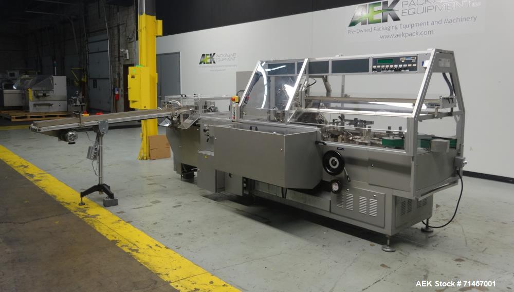 Used- Cam Model HMM.1 Automatic Horizontal Cartoner with Dual Lane Tube Transfer