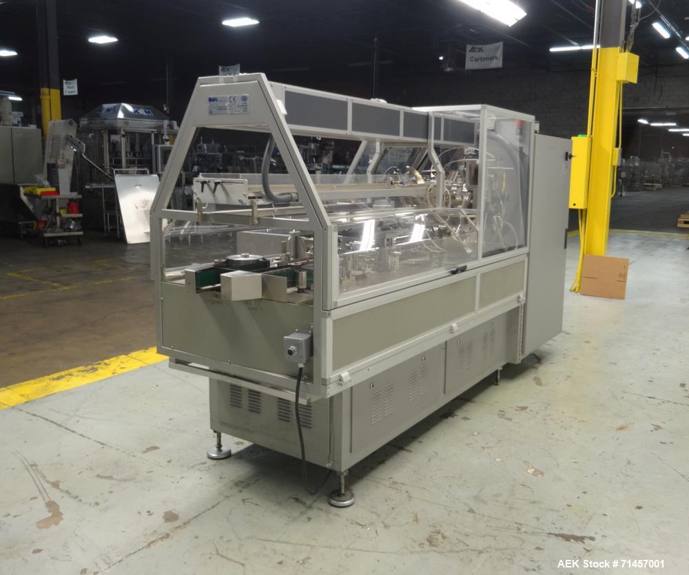 Used Cam Model HMM.1 Automatic Horizontal Cartoner with Dual Lane Tube Transfer