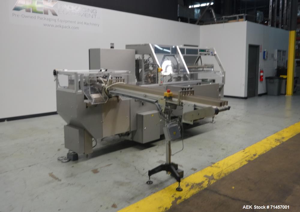 Used Cam Model HMM.1 Automatic Horizontal Cartoner with Dual Lane Tube Transfer