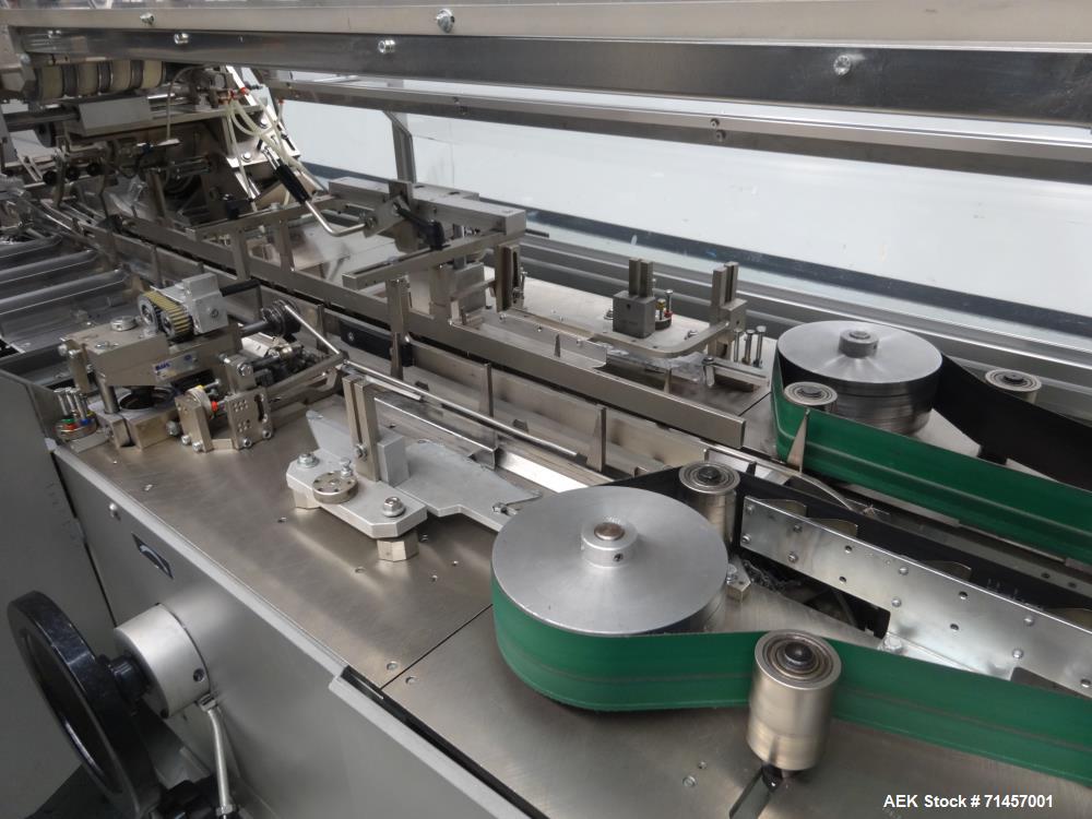 Used Cam Model HMM.1 Automatic Horizontal Cartoner with Dual Lane Tube Transfer