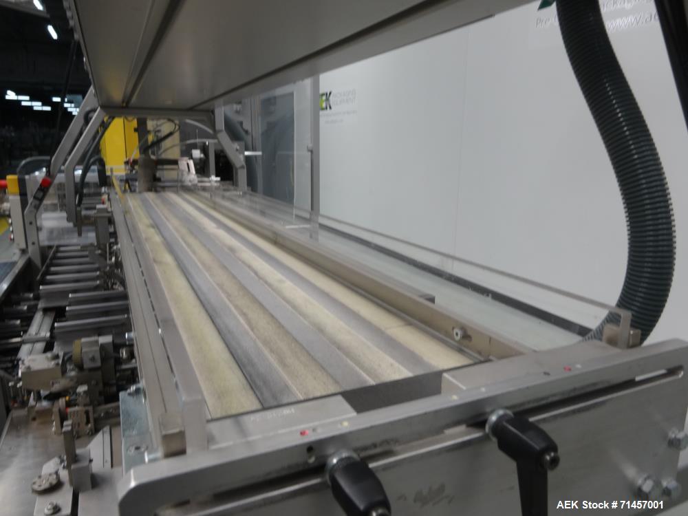 Used Cam Model HMM.1 Automatic Horizontal Cartoner with Dual Lane Tube Transfer
