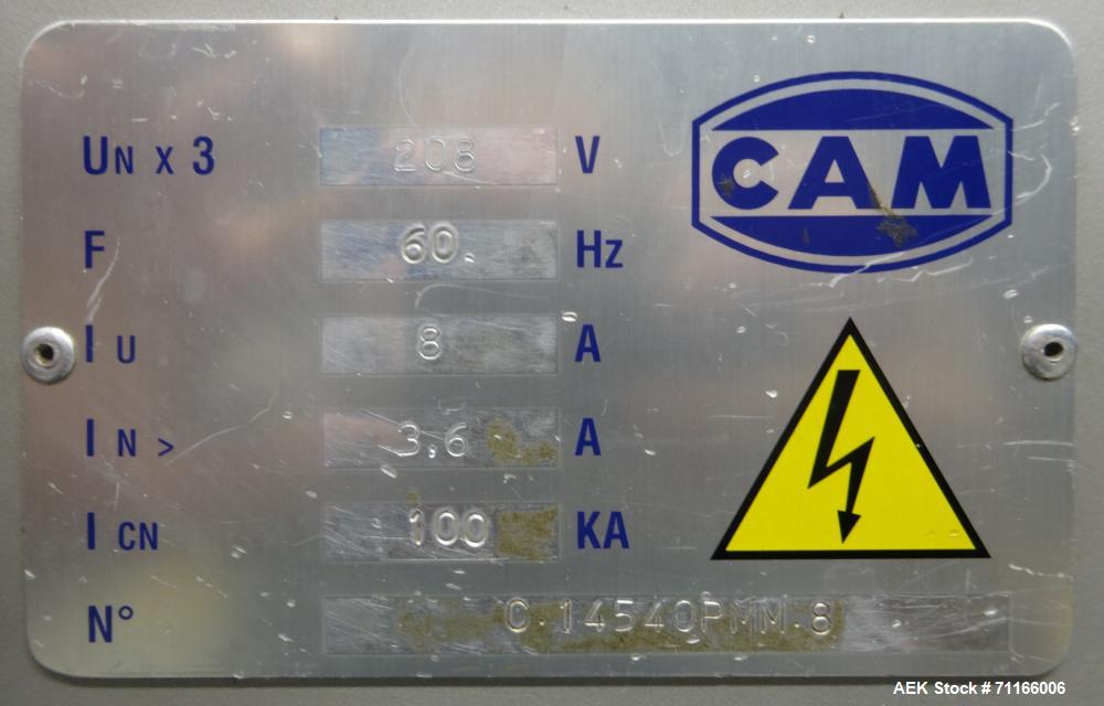 Used- CAM Model PMM 8 Automatic Horizontal Cartoner