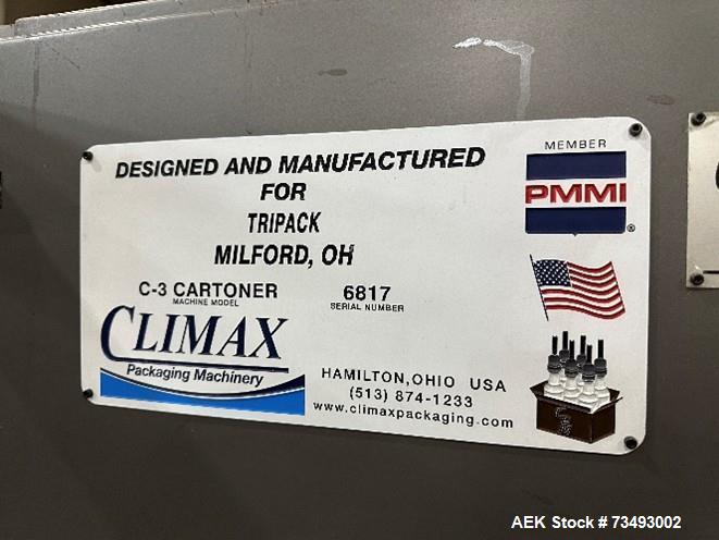 Climax Model C3 Variety Pack (Rainbow Pack) Automatic Beverage Cartoner – Used, 2022