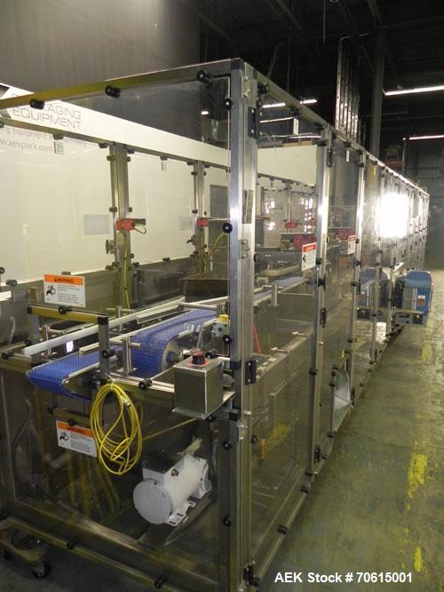 Used- Douglas Machine Model CM Multi-Packer  Continuous Motion Side Load Horizon