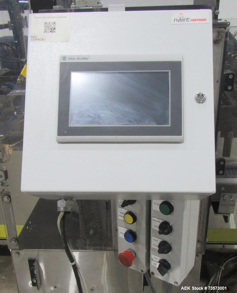 Econocorp Model Beer Spartan Automatic Cartoner – 35 CPM | Hot Melt Glue System