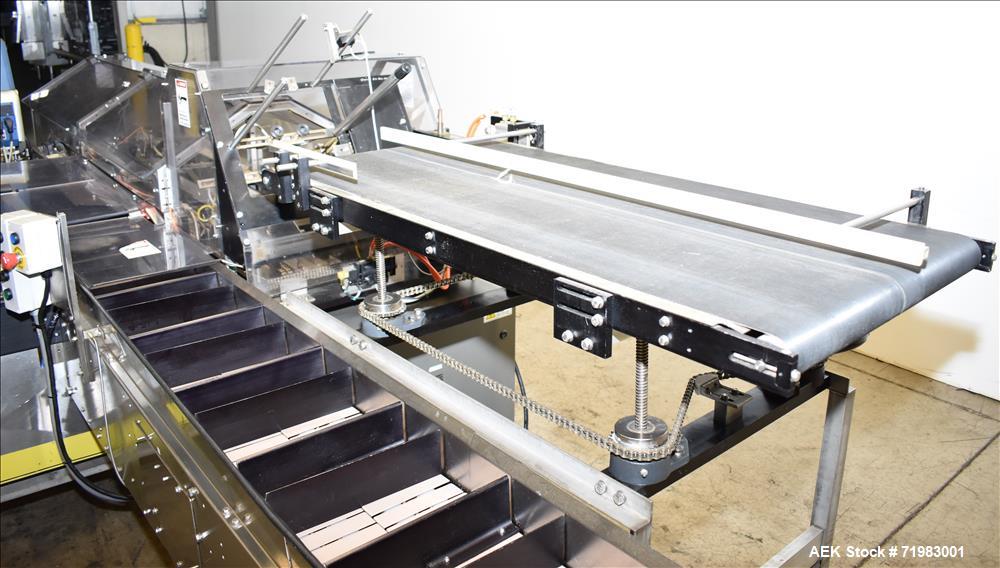 Used Econocorp Automatic Horizontal Continuous Motion Hot Melt Glue Cartoner