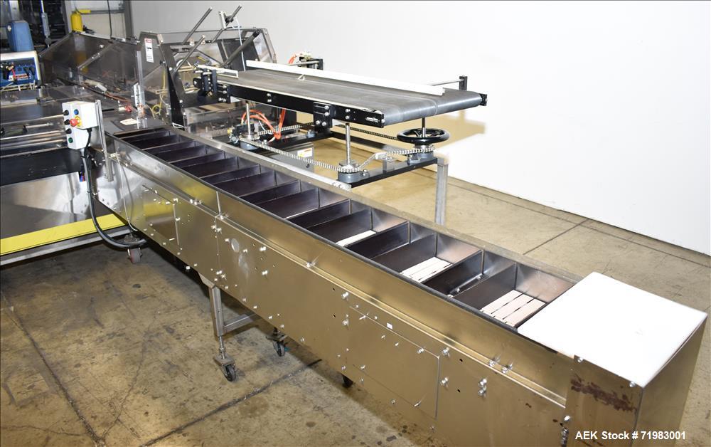 Used Econocorp Automatic Horizontal Continuous Motion Hot Melt Glue Cartoner