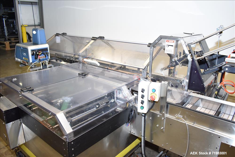 Used Econocorp Automatic Horizontal Continuous Motion Hot Melt Glue Cartoner