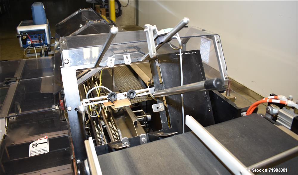 Used Econocorp Automatic Horizontal Continuous Motion Hot Melt Glue Cartoner