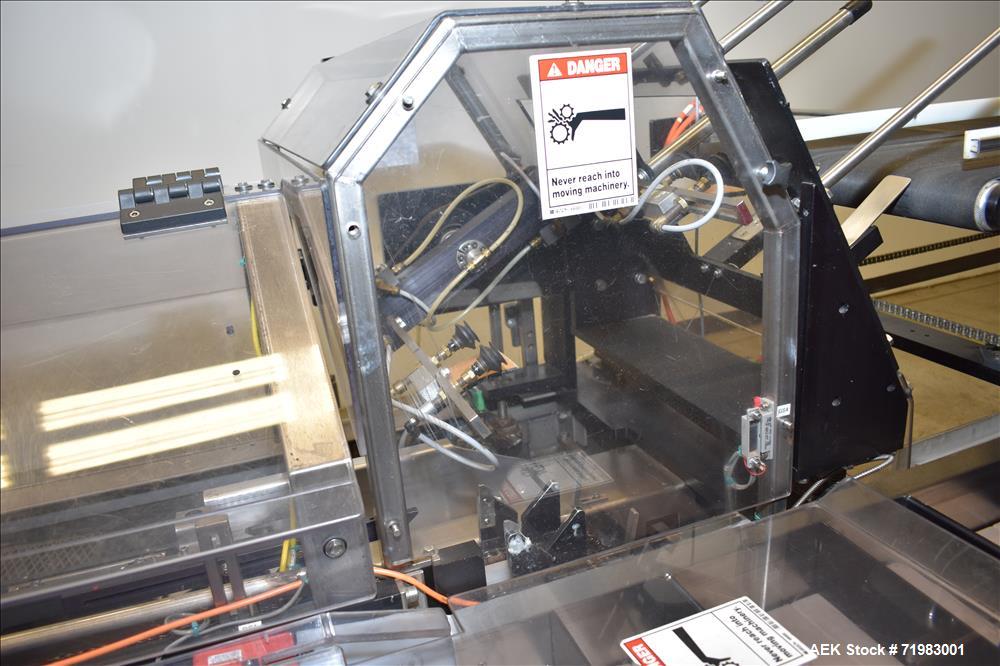 Used Econocorp Automatic Horizontal Continuous Motion Hot Melt Glue Cartoner
