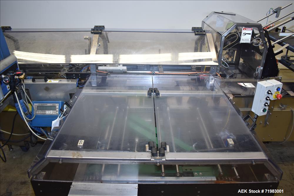 Used Econocorp Automatic Horizontal Continuous Motion Hot Melt Glue Cartoner