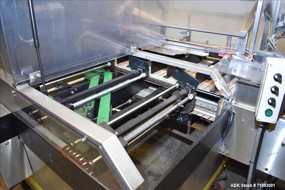 Used Econocorp Automatic Horizontal Continuous Motion Hot Melt Glue Cartoner