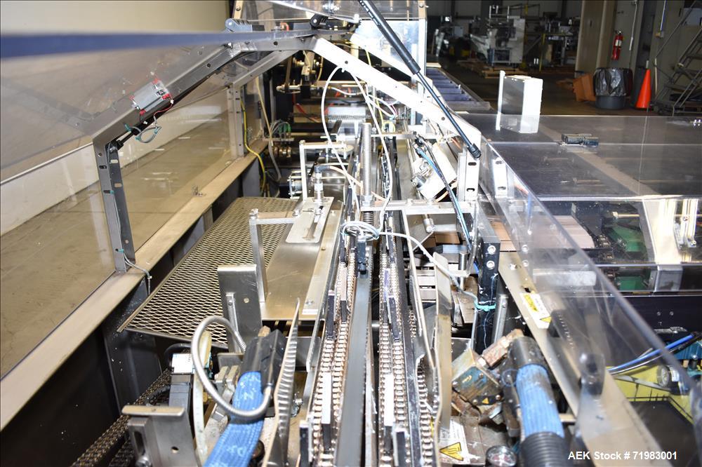 Used Econocorp Automatic Horizontal Continuous Motion Hot Melt Glue Cartoner