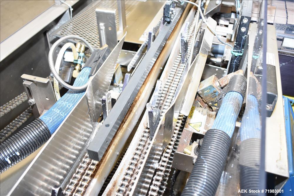 Used Econocorp Automatic Horizontal Continuous Motion Hot Melt Glue Cartoner