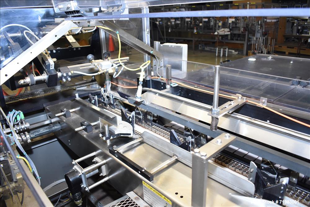 Used Econocorp Automatic Horizontal Continuous Motion Hot Melt Glue Cartoner